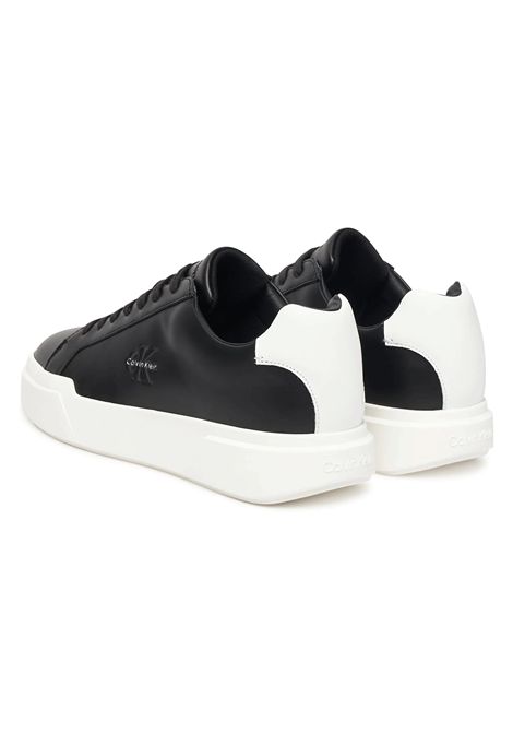 Scarpe Tommy Hilfiger Chunky Cupsole LaceUp LTH Nero Bianco Uomo CALVIN KLEIN | Sneakers | YM0YM01344-0GM